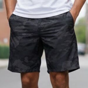 George Men's Dark Camouflage Athletic Shorts, NWT
